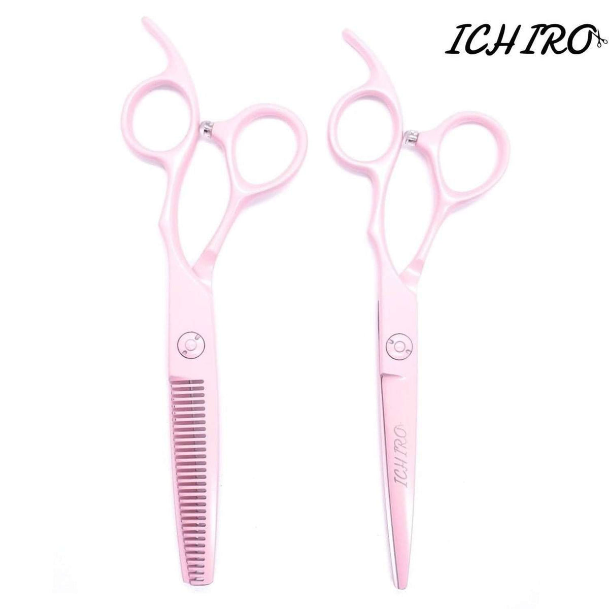 Ichiro Pastel Pink Hairdressing Shear Set (SKU: ICH-PNK-S50)