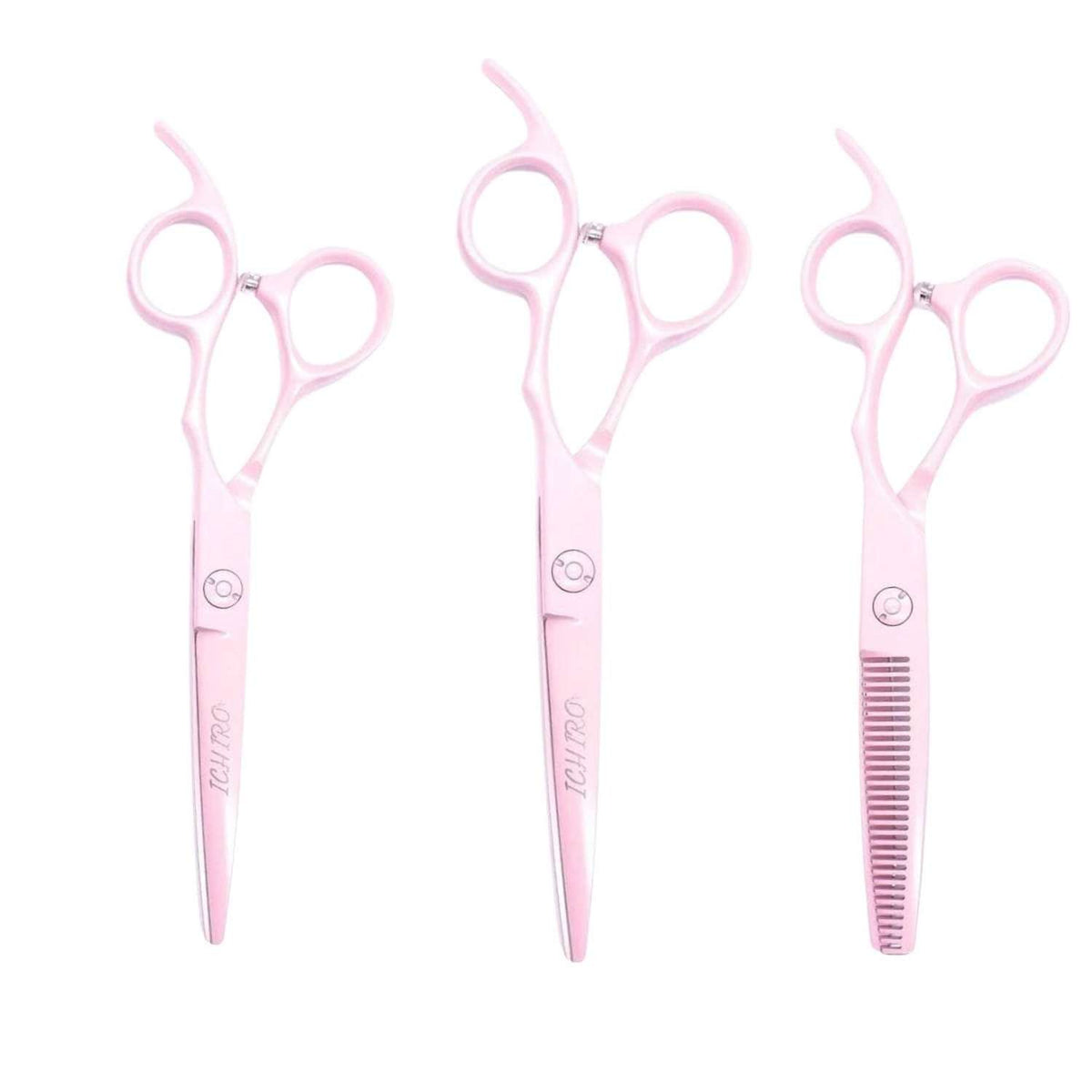 Ichiro Pastel Pink Precision Shear Master Set (SKU: ICH-PNK-M5050)