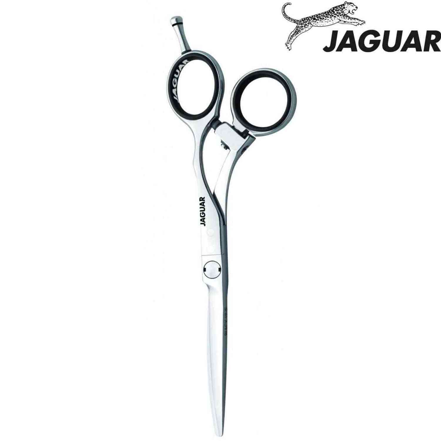 シザー　ロングシザー　菊星　MEGA BLADE　JAGUAR Jaguar White Line Satin Plus: Professional Hair Cutting Shears