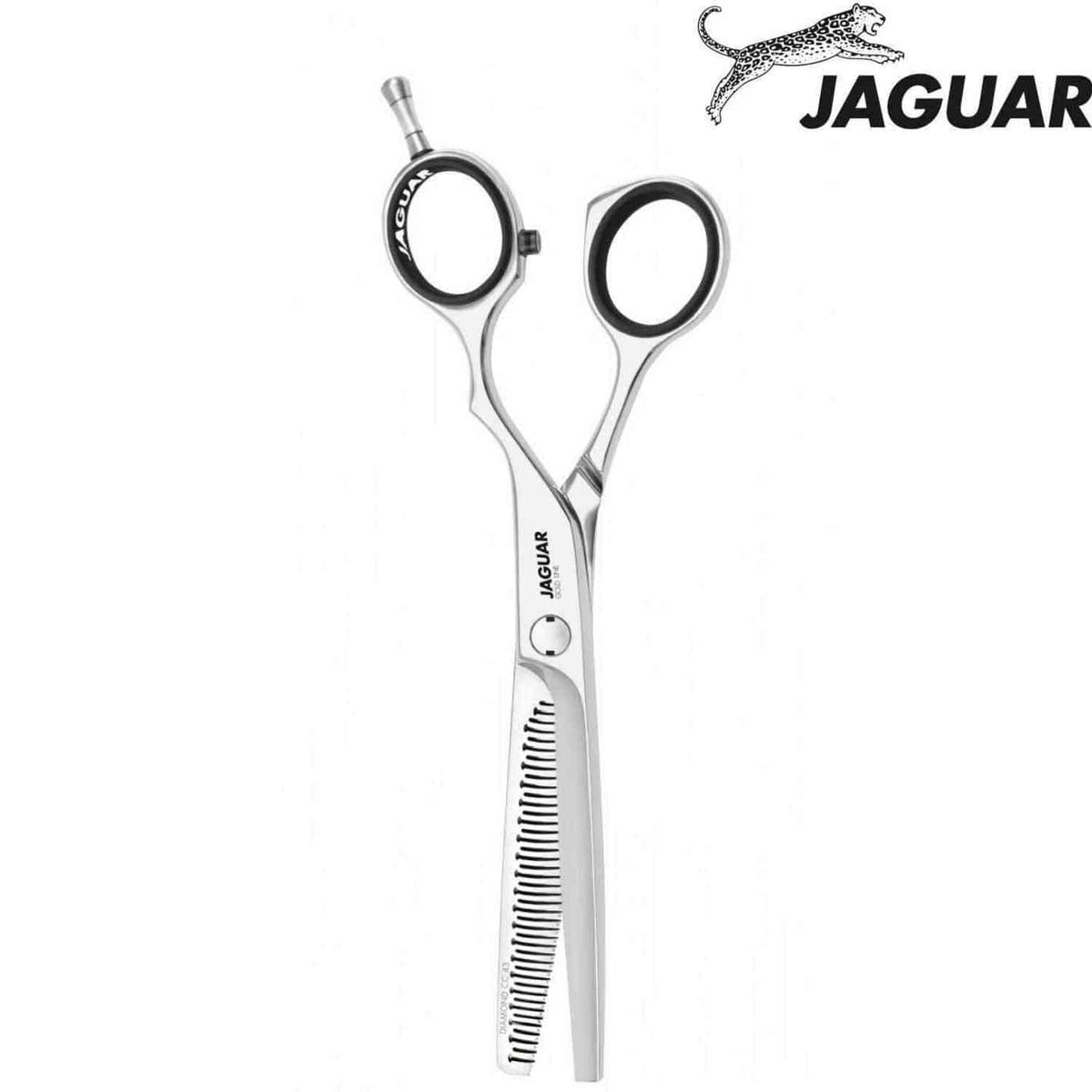 Jaguar Gold Line Diamond E Offset Thinning Shears - Jaguar Scissors - Japan Scissors USA