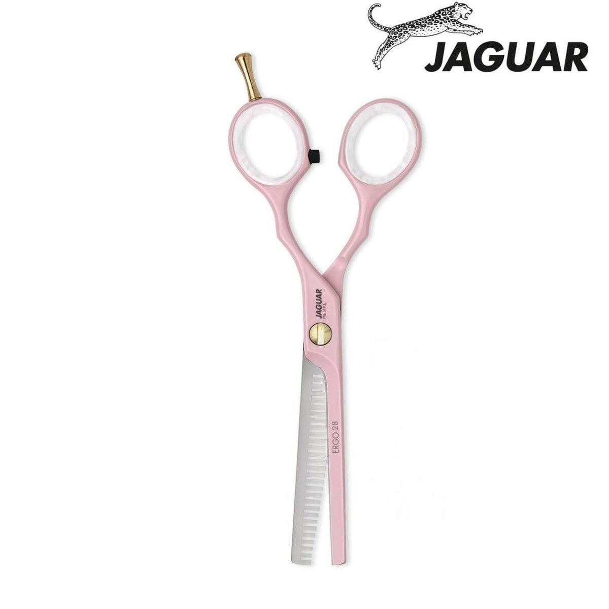 Jaguar Pre Style Ergo 28 Pink Thinning Shears (SKU: JAG-83855-1)