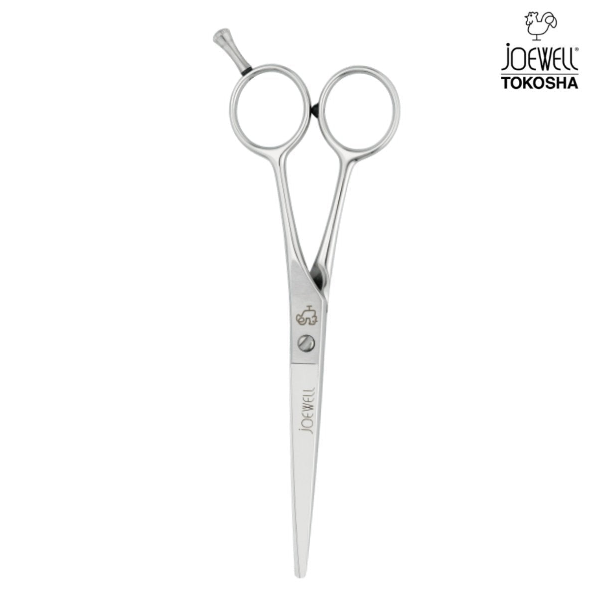 Serrated shop hair scissors