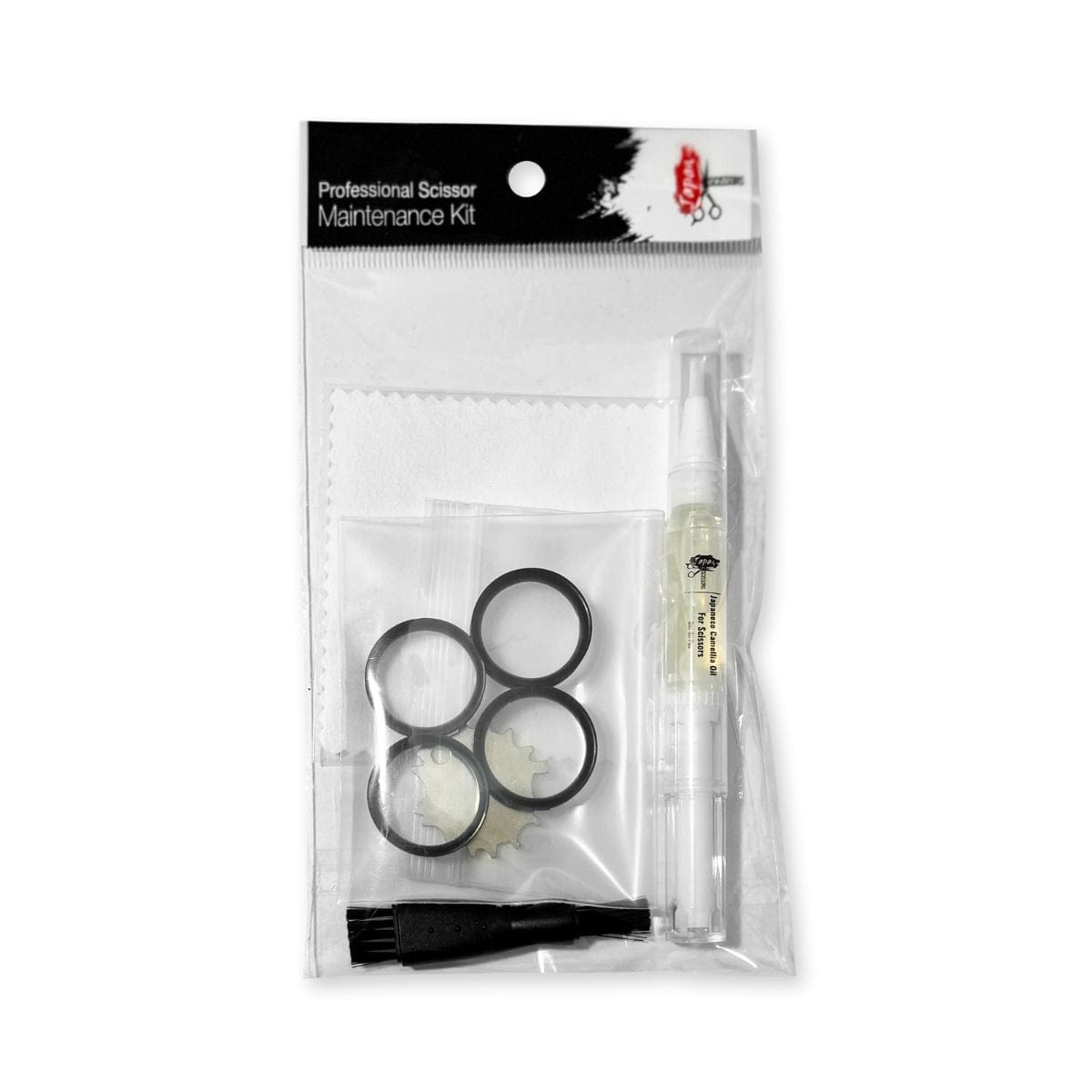 Maintenance Kit: Clean, Tsubaki Oil &amp; Fix Shears - Japan Scissors - Japan Scissors USA