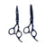 Set di forbici per capelli Mina nero opaco - Japan Scissors USA