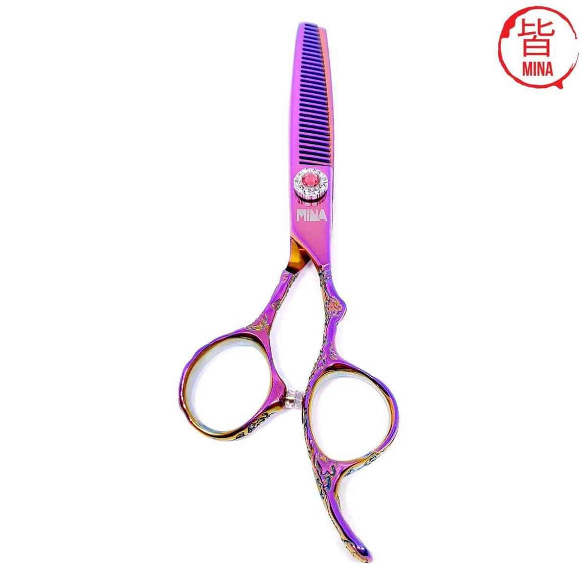 Mina Rainbow II Thinning Shears (SKU: MIN-RNB-T55)
