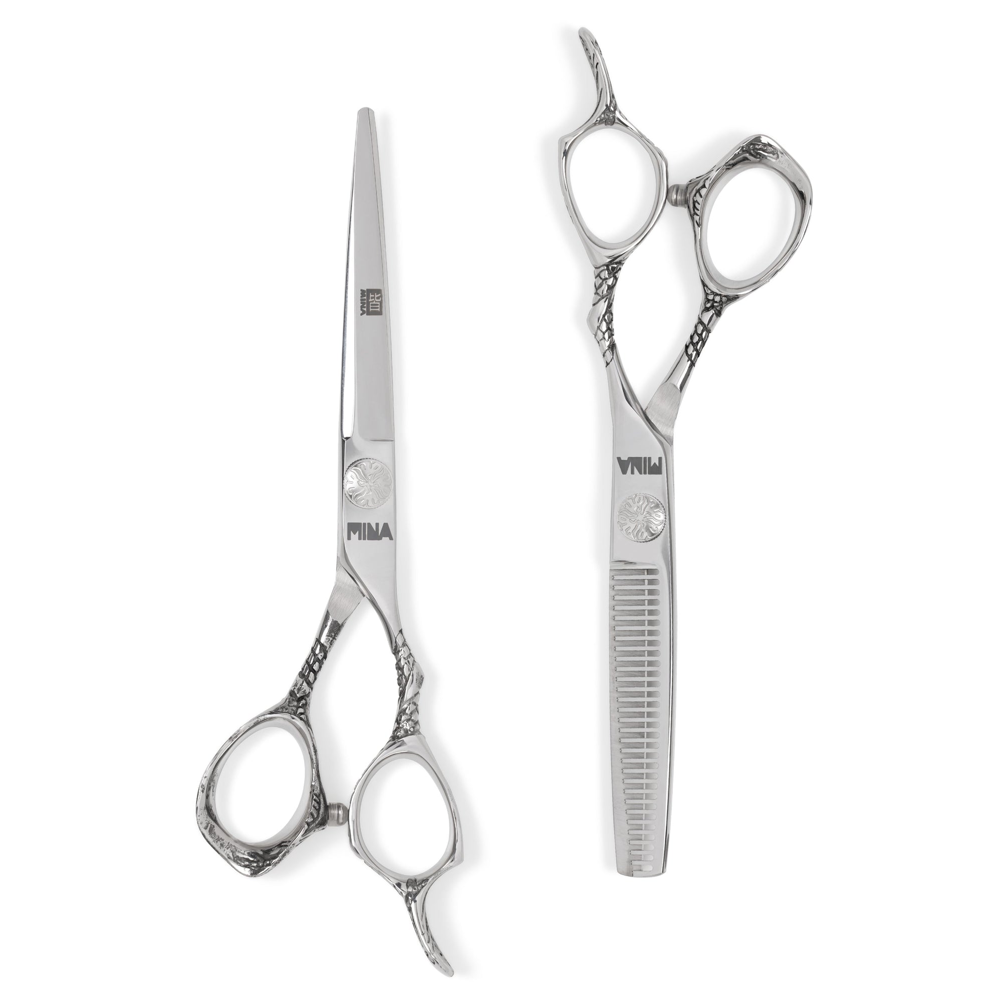 Mina Sakura Hairdressing Scissor Set - Japan Scissors USA