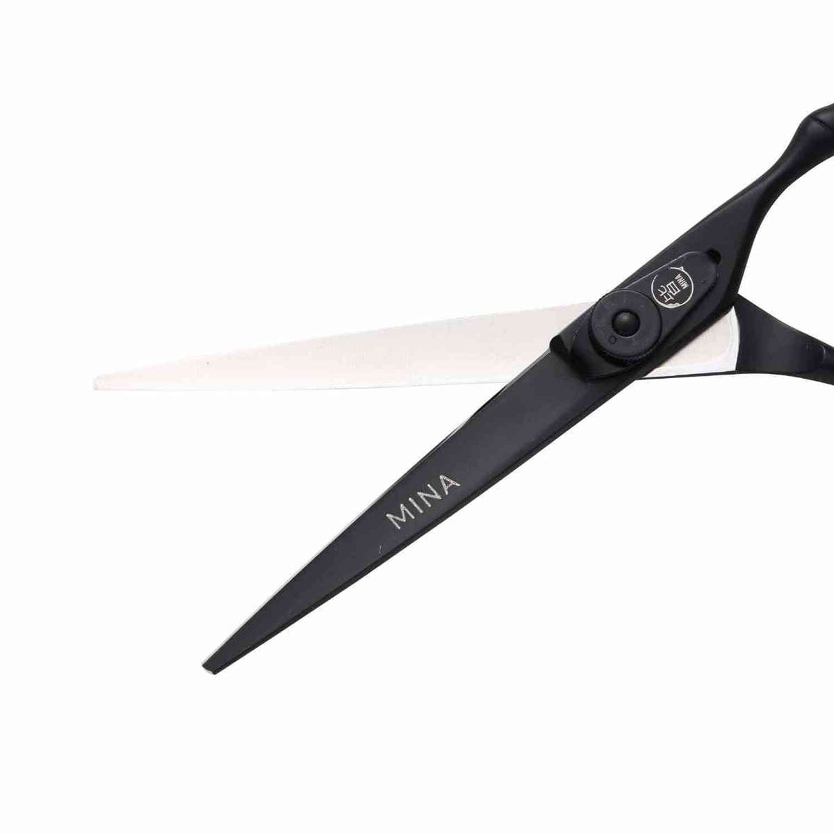 Mina Timeless Hairdressing Matte Black Cutting Shears (SKU: MIN-TML-C55)
