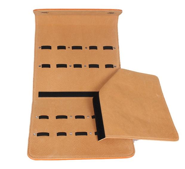 Premium JP Leather Scissor Case: Store Up To 10 Shears - Japan Scissors - Japan Scissors USA