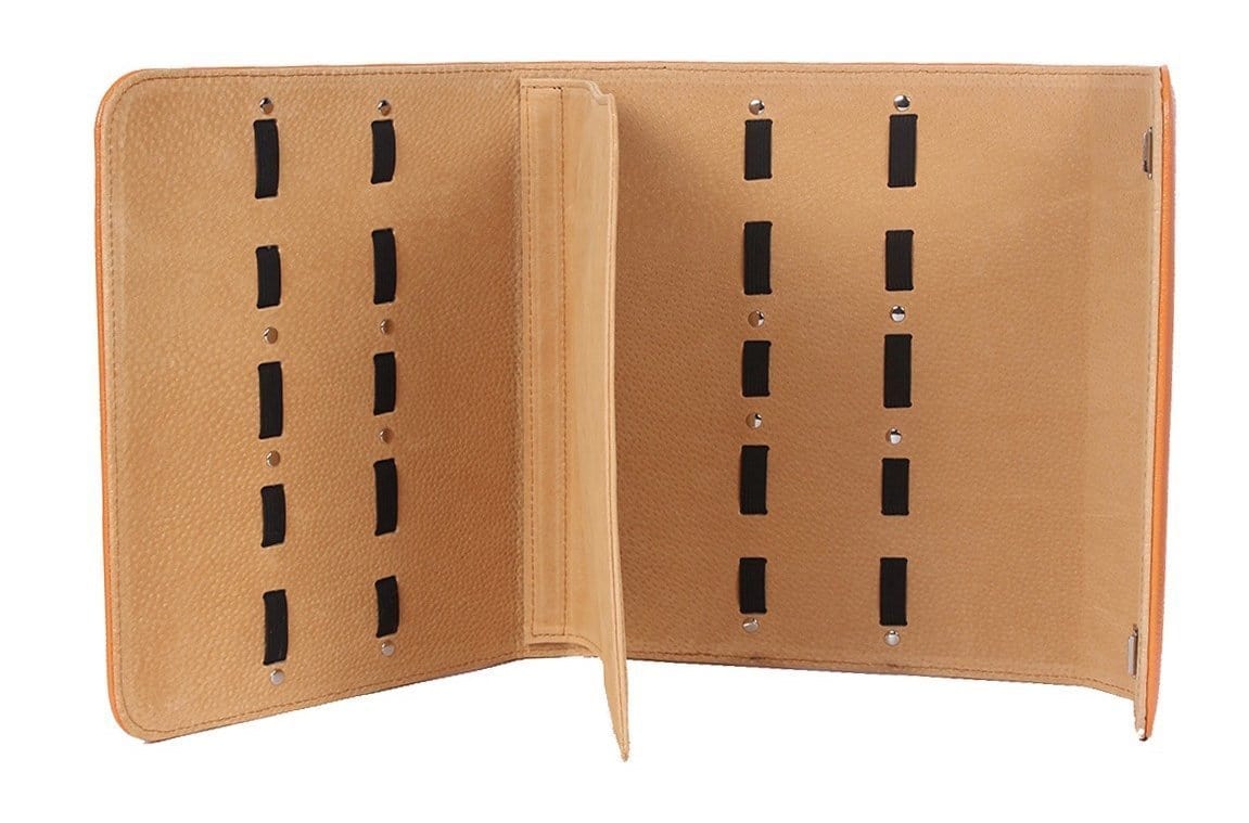 Premium JP Leather Scissor Case: Store Up To 10 Shears - Japan Scissors - Japan Scissors USA